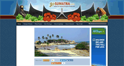 Desktop Screenshot of gosumatra.com